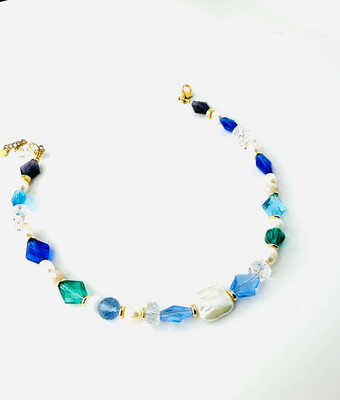 COLLIER DIAMONDBLUE