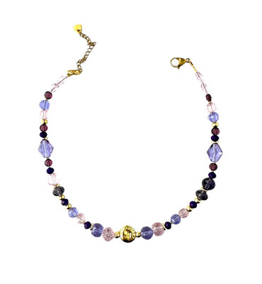 COLLIER GOLD&amp;PURPLE