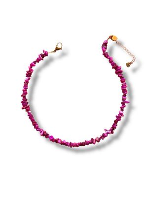 COLLIER CHIPS VIOLET