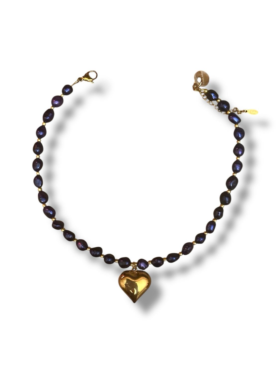 COLLIER BLEU CŒUR 
