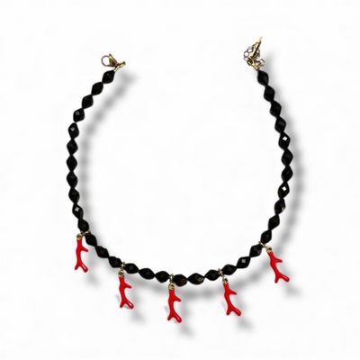 COLLIER CORAILNOIR