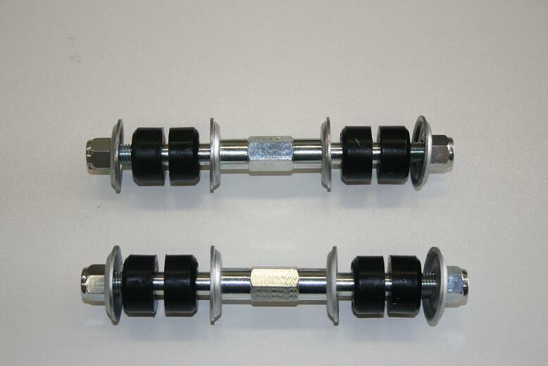 Sway Bar Connector Link Hex - Datsun 1600 P510, 180B P610, 160J, 240Z, 260Z. Includes Bushes