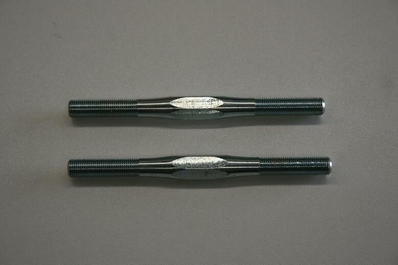 Tie Rod Adjuster Hexagonal - Datsun 1600 P510, 180B P610, 160J PA10 inc Nuts.  2 Lengths, Standard and +20mm per pair