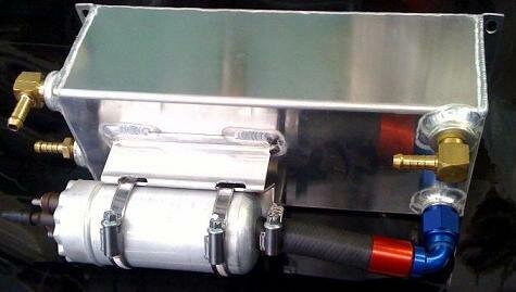 Datsun 1600 - Surge Tank for EFI conversion (including fittings)