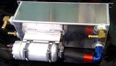 Datsun 1600 - Surge Tank for EFI conversion (including fittings)