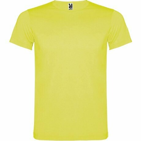 Camiseta Colores Flúor niño Roly  Akita, COLORES: AMARILLO FLÚOR