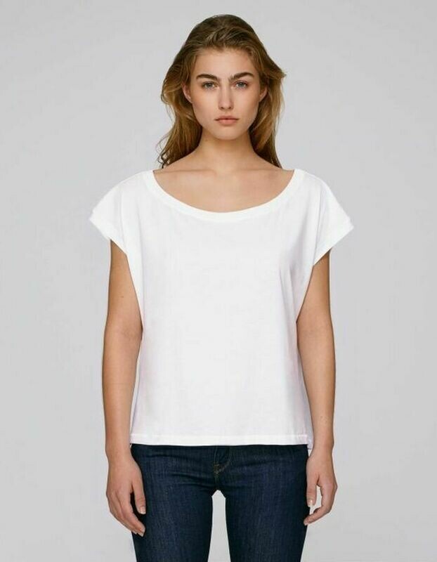 Camiseta Manga Corta Mujer Algodón Orgánico Stella Flies