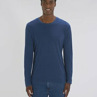 Camiseta M/L Algodón Orgánico Stanley Shuffler Denim