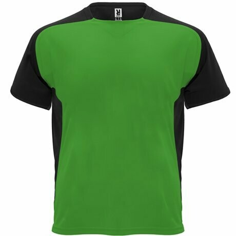 Camiseta Técnica Roly BUGATTI, COLORES: Verde Helecho / Negro
