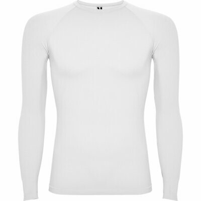 Camiseta térmica M/L Roly Prime, COLORES: Blanco