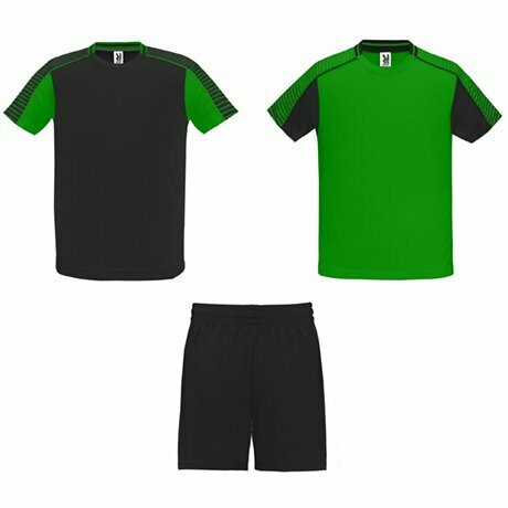 Conjunto deportivo niño unisex Roly Juve, COLORES: Verde Helecho / Negro