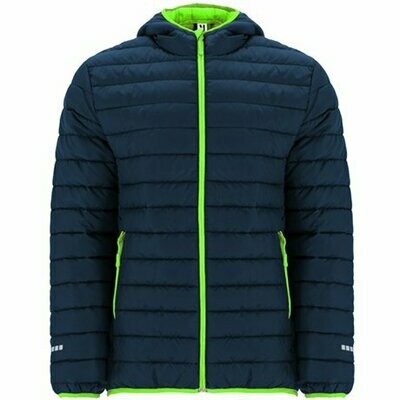 Chaqueta Roly Norway Sport, COLORES: Azul Marino / Verde Flúor