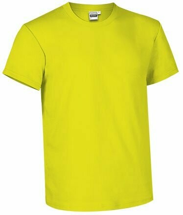 Camiseta Flúor Unisex Valento Roonie, COLORES: Amarillo Flúor