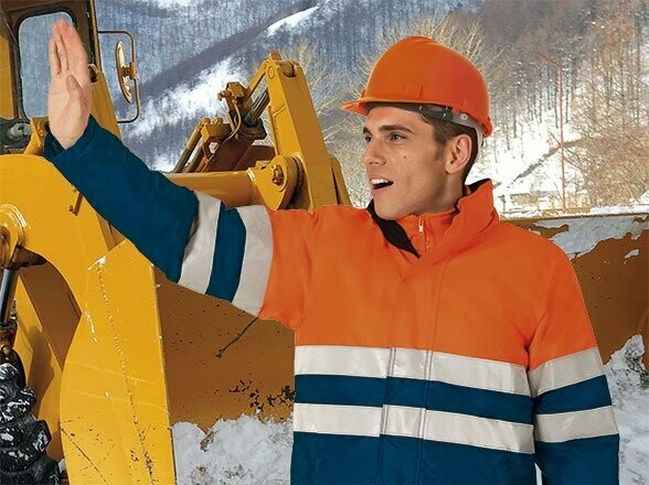 Parka Trabajo Alta Visibilidad Valento Traffic