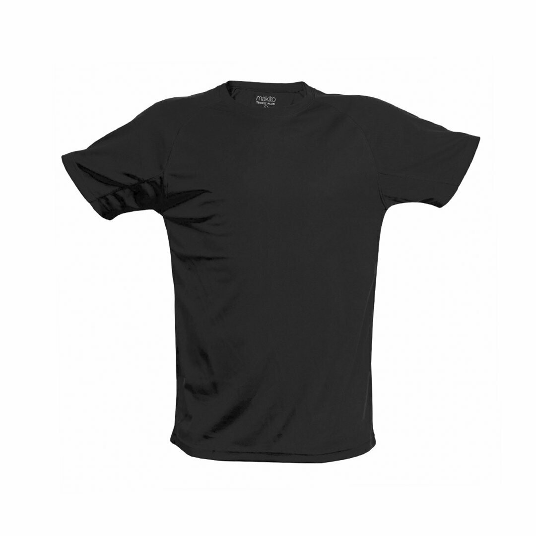 Camiseta Técnica Serigrafia TECNIC PLUS, COLORES: Negro