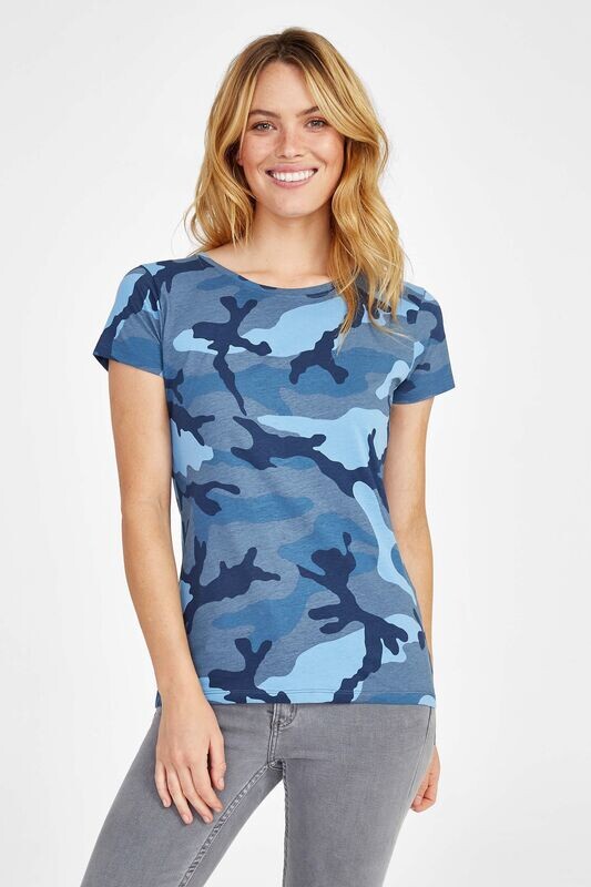 Camiseta de Camuflaje Mujer SOL'S CAMO WOMEN