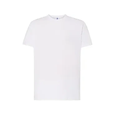 Camiseta básica hombre Regular Premium 190 JHK-T-SHIRT, COLORES: WHITE