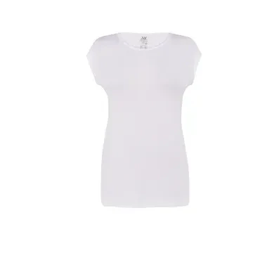 Jhk t-Shirt - Camiseta básica mujer CORCEGA, COLORES: WHITE