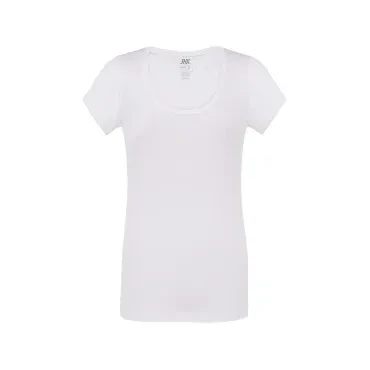 Jhk t-Shirt - Camiseta básica mujer CRETA, COLORES: WHITE