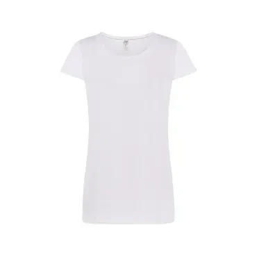 Jhk t-Shirt - Camiseta básica mujer TOBAGO, COLORES: WHITE