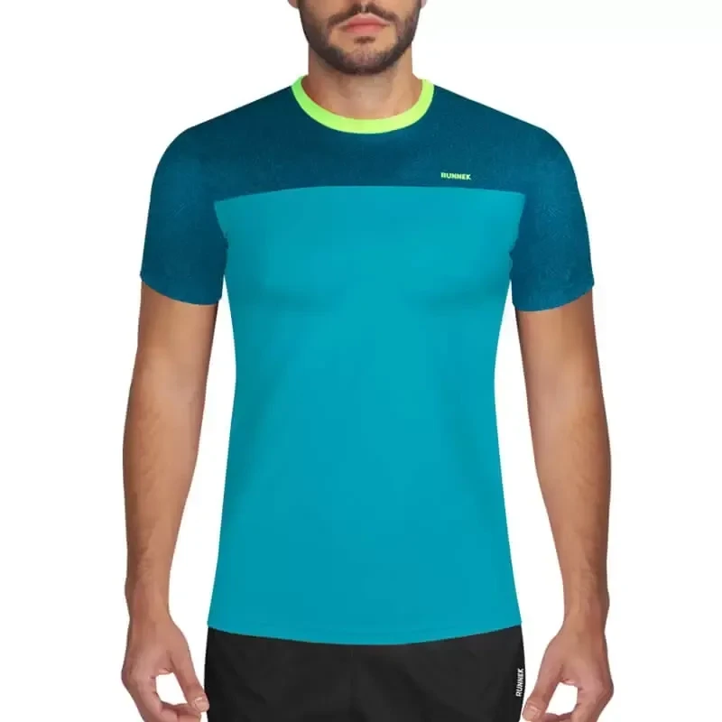RUNNEK-Camiseta manga corta running  CUBE