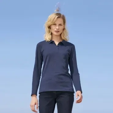 Sol's - Polo de manga larga mujer PERFECT Lsl
