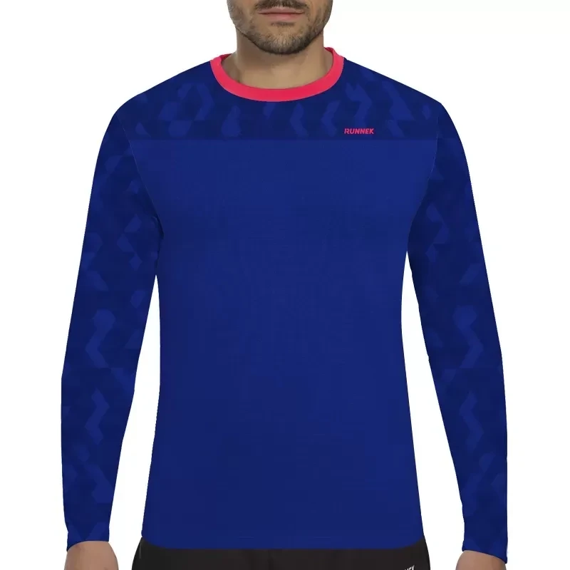 Runnek-Camiseta tecnica manga larga para hombre WIND