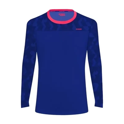 Runnek-Camiseta tecnica manga larga para mujer WIND, COLORES: AZUL