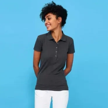 Sol's - Polo premium manga corta para mujer PHOENIX WOMEN