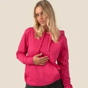 Jhk t-Shirt - Sudadera mujer con capucha estilo canguro KANGAROO