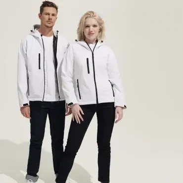 Sol's - Chaqueta softshell con capucha hombre Replay