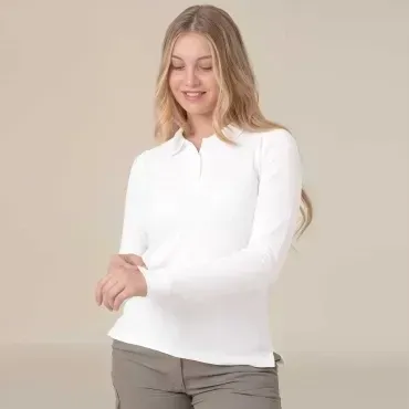 Jhk t-Shirt - Polo manga larga mujer REGULAR LS