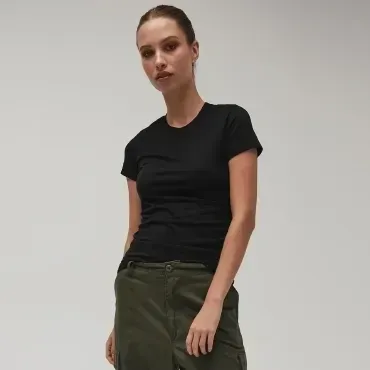 Bella + Canvas - Camiseta básica manga corta mujer 145gmos Bella + Canvas - Camiseta básica manga corta mujer 145gmos