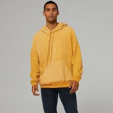 Bella + Canvas - Sudadera con capucha unisex afelpada JAZZY