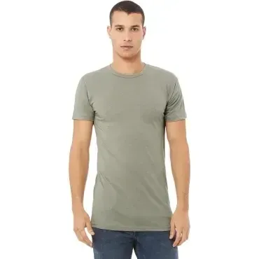 Bella + Canvas - Camiseta extra larga hombre manga corta  URBAN TEE