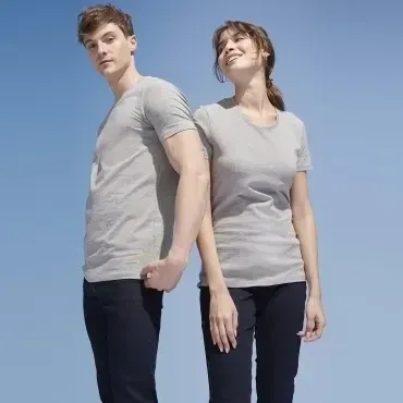 Camiseta básica hombre elástica SOL'S MILLENIUM