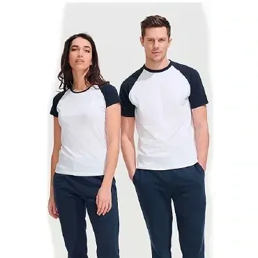 Camiseta beisbol hombre manga corta SOL'S FUNKY