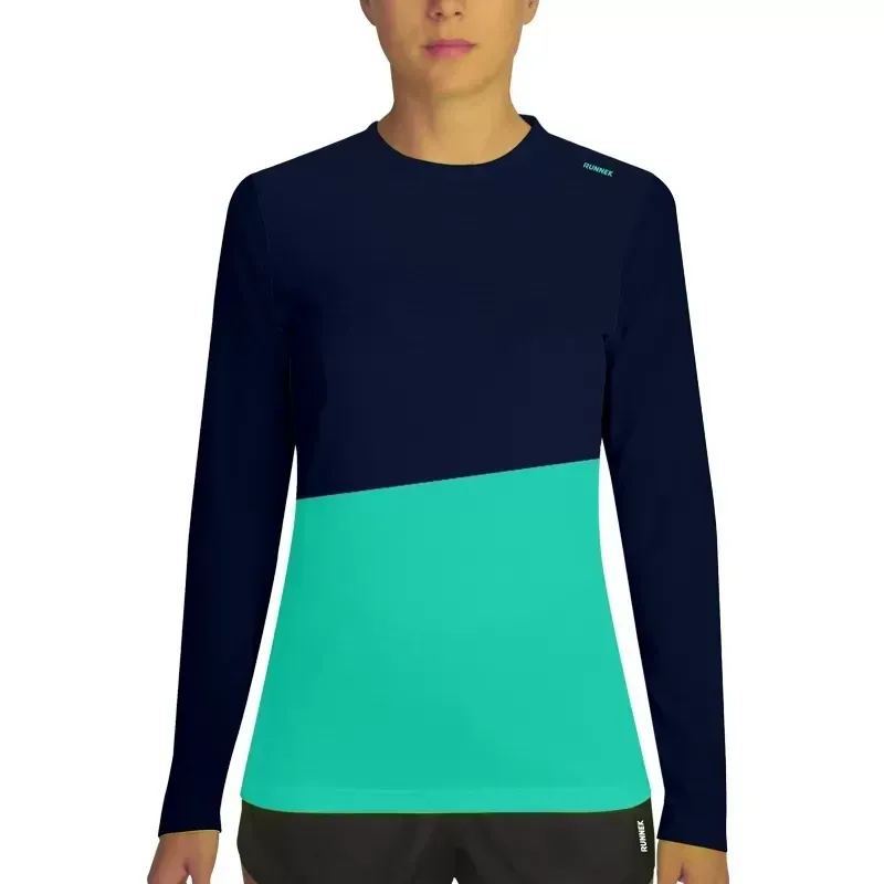 Camiseta técnica de manga larga Dry Fit para mujer Blizz