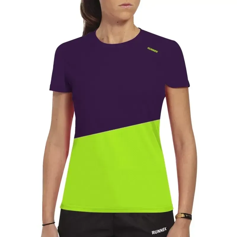 RUNNEK-Camiseta running mujer IKON WOMAN