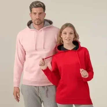 Jhk t-Shirt - Sudadera con capucha unisex OCEAN KANGAROO CONTRAST COMBINADA