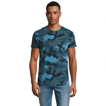 Camiseta hombre camuflaje SOL'S CAMO