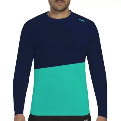 Camiseta técnica de manga larga Dry Fit Blizz para running