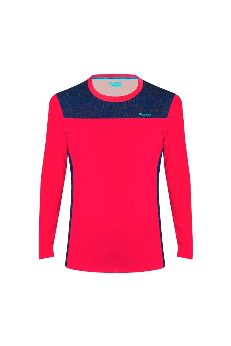 Camiseta técnica de manga larga Dry Fit Fast para mujer