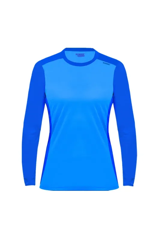 Camiseta técnica de manga larga Dry Fit Ethilo para mujer