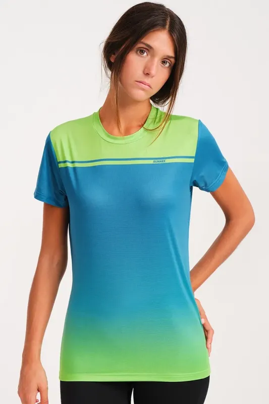 Camiseta técnica de manga corta Elástica Grady para mujer