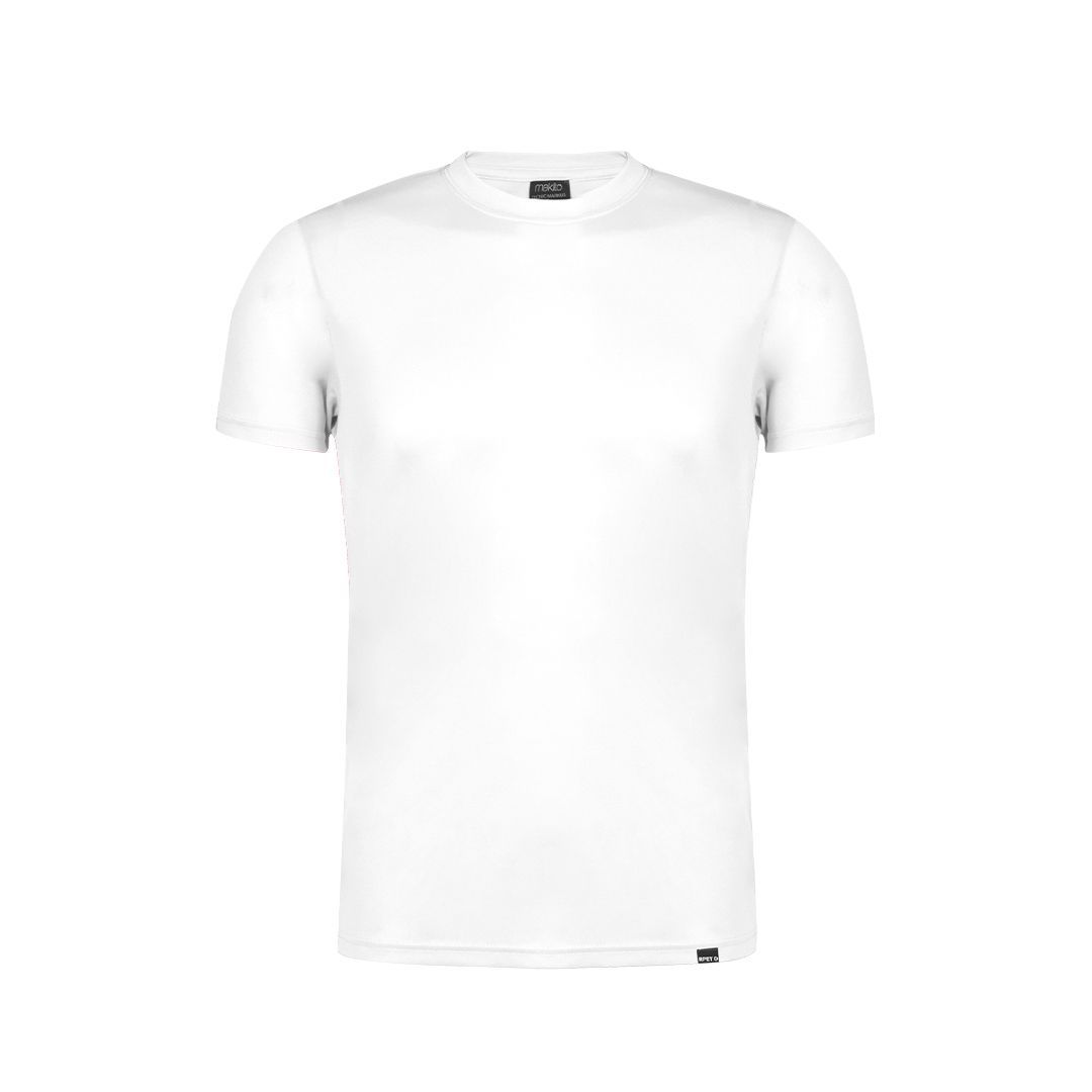 Camiseta técnica reciclada Markus Makito personalizada, COLORES: Blanco