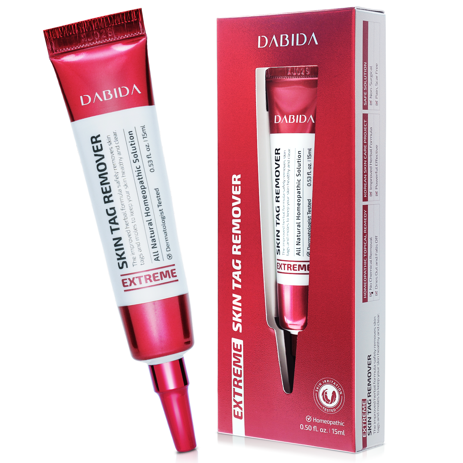 DABIDA Extreme Skin Tag Remover - Advanced Skin Tag Removal Cream, Remove Moles and Skin Tags, Premium Natural Ingredients, Skin Tags Dries and Falls Away, Easy & Painless DABIDA Extreme Skin Tag Remover - Advanced Skin Tag Removal Cream, Remove Moles and Skin Tags, Premium Natural Ingredients, Skin Tags Dries and Falls Away, Easy & Painless