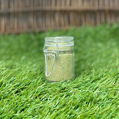 Verbena disidratata e macinata