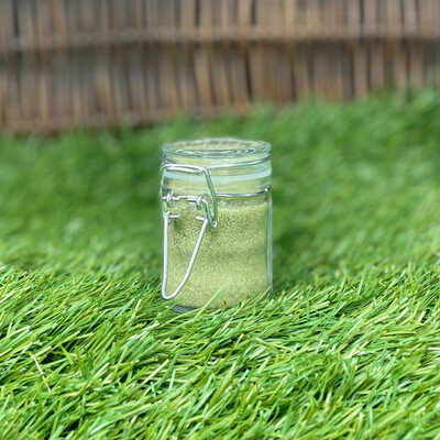 Lavanda disidratata e macinata