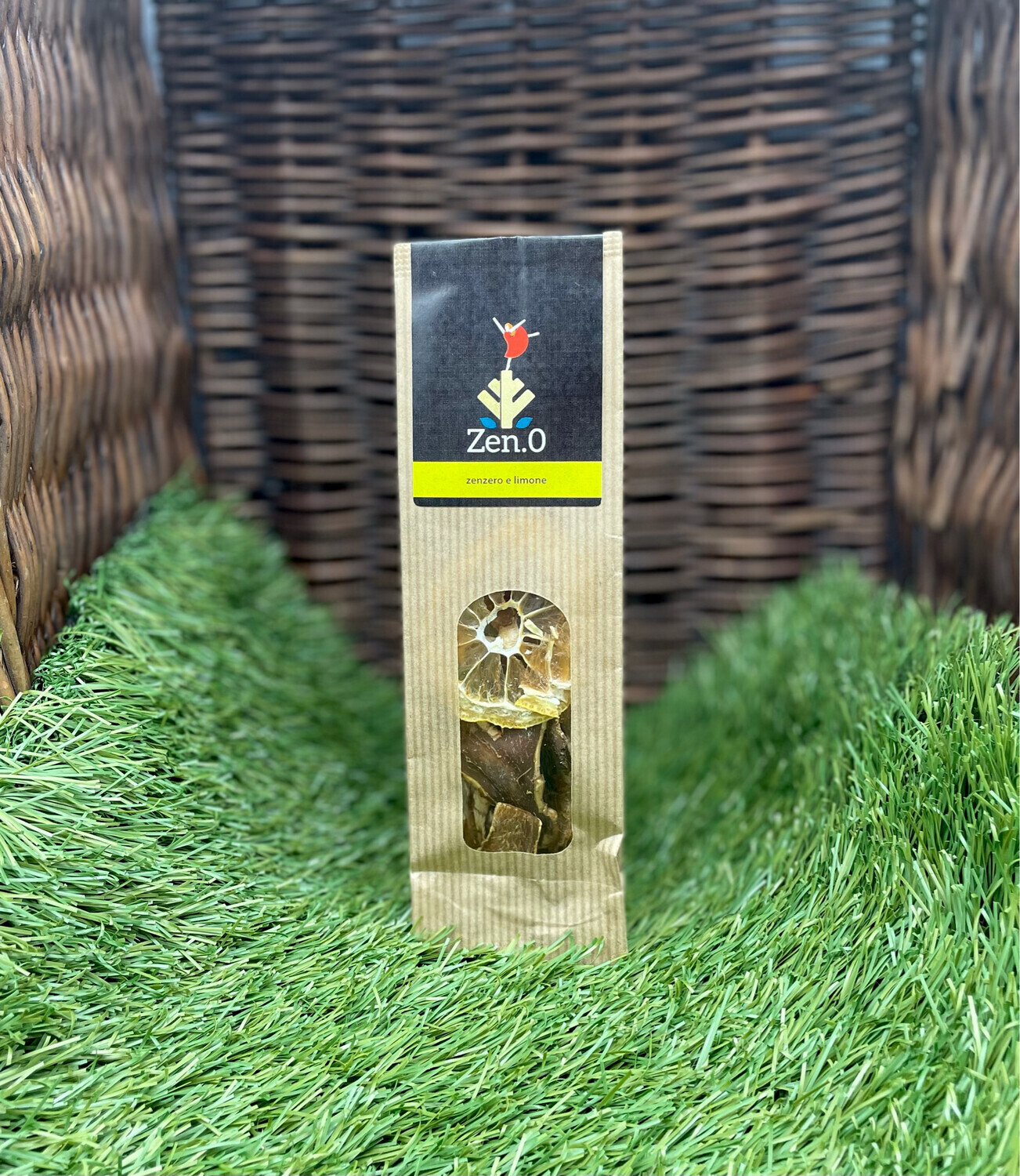 ​Zenzero disidratato aromatizzato con limone, Confezione: 30g in busta